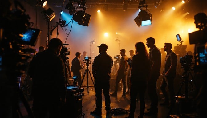 Behind the scenes of film production at Siddhaye Motion Pictures